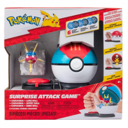 POKEMON ΠΑΙΧΝΙΔΙ ΜΑΧΗΣ WAVE 5 - CARVANHA AND LURE BALL JW002724-W05 / PKW3717 POKEMON ΠΑΙΧΝΙΔΙ ΜΑΧΗΣ WAVE 5 - CARVANHA AND LURE BALL JW002724-W05 / PKW3717