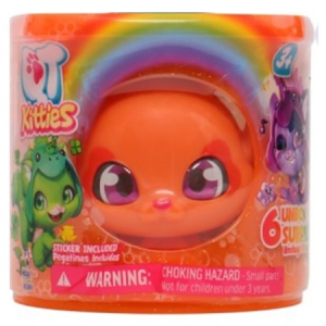 JUST TOYS QT KITTIES RAINBOW ΠΟΡΤΟΚΑΛΙ 450006