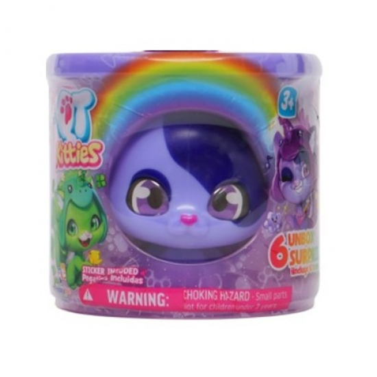 JUST TOYS QT KITTIES RAINBOW ΜΩΒ 450006