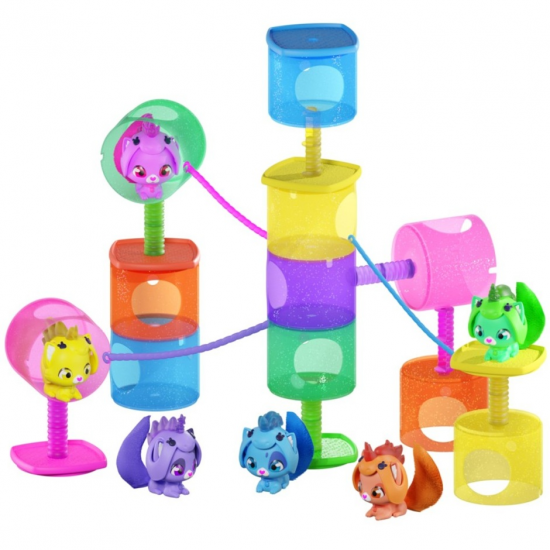 JUST TOYS QT KITTIES RAINBOW ΓΑΛΑΖΙΟ 450006