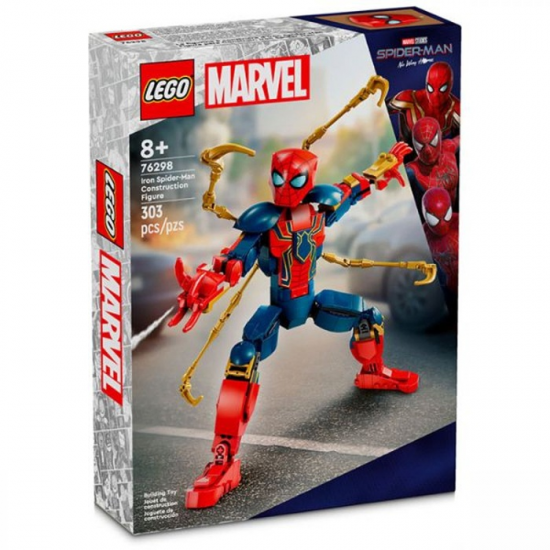 LEGO MARVEL IRON SPIDER-MAN CONSTRUCTION FIGURE 76298 LEGO MARVEL IRON SPIDER-MAN CONSTRUCTION FIGURE 76298