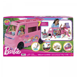 MATTEL BARBIE ΤΡΟΧΟΣΠΙΤΟ DREAM CAMPER HRJ78