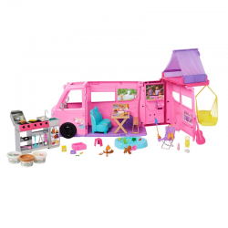MATTEL BARBIE ΤΡΟΧΟΣΠΙΤΟ DREAM CAMPER HRJ78