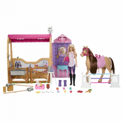 MATTEL BARBIE MYSTERIES THE GREAT HORSE CHASE - ULTIMATE STABLE HXJ44