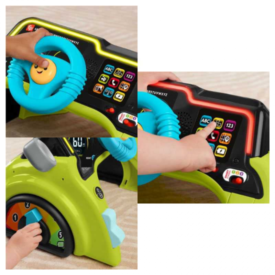 FISHER PRICE ΕΚΠΑΙΔΕΥΤΙΚΟ ΠΑΙΧΝΙΔΙ SIT AND STEER DRIVER HYR91 FISHER PRICE ΕΚΠΑΙΔΕΥΤΙΚΟ ΠΑΙΧΝΙΔΙ SIT AND STEER DRIVER HYR91
