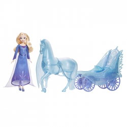 MATTEL DISNEY FROZEN ΚΟΥΚΛΑ ELSA ΜΕ ΑΜΑΞΑ JBG56