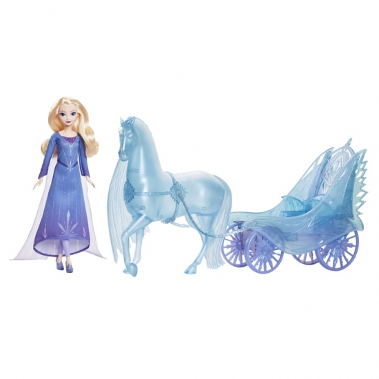 MATTEL DISNEY FROZEN ΚΟΥΚΛΑ ELSA ΜΕ ΑΜΑΞΑ JBG56 MATTEL DISNEY FROZEN ΚΟΥΚΛΑ ELSA ΜΕ ΑΜΑΞΑ JBG56