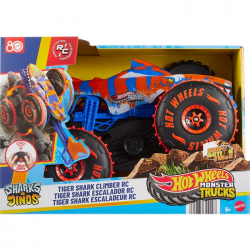 MATTEL HOT WHEELS MONSTER TRUCKS ΤΗΛΕΚΑΤΕΥΘΥΝΟΜΕΝΟ ΟΧΗΜΑ TIGER SHARK CLIMBER JFR39 MATTEL HOT WHEELS MONSTER TRUCKS ΤΗΛΕΚΑΤΕΥΘΥΝΟΜΕΝΟ ΟΧΗΜΑ TIGER SHARK CLIMBER JFR39