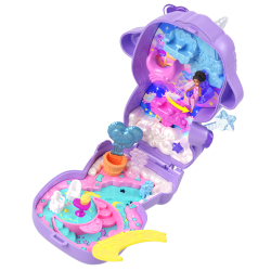 MATTEL POLLY POCKET MINI - Ο ΚΟΣΜΟΣ ΤΗΣ POLLY ΣΕΤΑΚΙΑ COZY DREAMLAND LAMB COMPACT JFG56 / JCB15