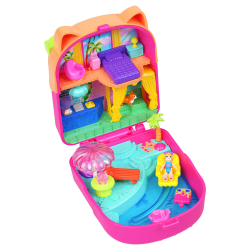 MATTEL POLLY POCKET MINI - Ο ΚΟΣΜΟΣ ΤΗΣ POLLY ΣΕΤΑΚΙΑ KITTY POPSICLE RESORT COMPACT JFG56 / JCB17