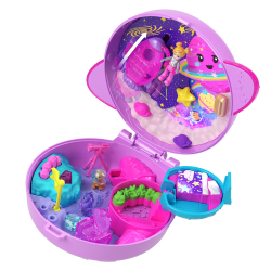 MATTEL POLLY POCKET MINI - Ο ΚΟΣΜΟΣ ΤΗΣ POLLY ΣΕΤΑΚΙΑ PLANET POLLY COMPACT JFG56 / JCB18