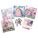 HAPPIHOBBI ΣΕΤ ΧΕΙΡΟΤΕΧΝΙΑΣ ΜΕ GLITTER ΝΕΡΑΪΔΕΣ 1038-21046 HAPPIHOBBI ΣΕΤ ΧΕΙΡΟΤΕΧΝΙΑΣ ΜΕ GLITTER ΝΕΡΑΪΔΕΣ 1038-21046