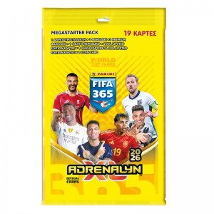 PANINI FIFA 365 2026 ADRENALYN MEGA STARTER PACK ΑΛΜΠΟΥΜ ΜΕ 19 ΚΑΡΤΕΣ 113604