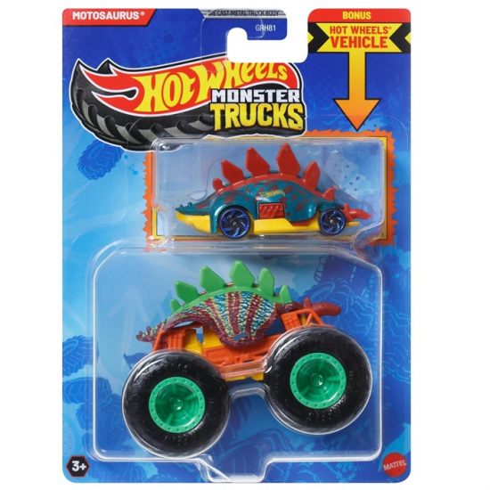 MATTEL HOT WHEELS METAL MONSTER TRUCK - MOTOSAURUS GRH81 / JCG40 MATTEL HOT WHEELS METAL MONSTER TRUCK - MOTOSAURUS GRH81 / JCG40