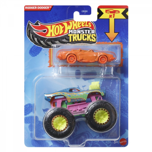 MATTEL HOT WHEELS METAL MONSTER TRUCK - RODGER DODGER GRH81 / JCG44
