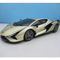 JUST TOYS ΤΗΛΕΚΑΤΕΥΘΥΝΟΜΕΝΟ ΑΥΤΟΚΙΝΗΤΟ ΧΡΥΣΟ LAMBORGHINI SIAN 27124M