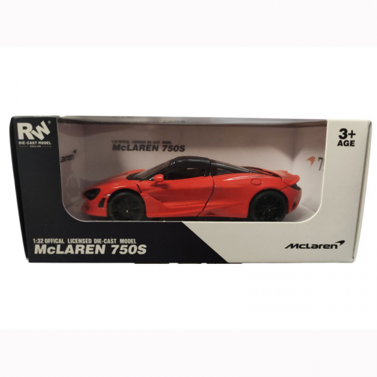 JUST TOYS ΑΥΤΟΚΙΝΗΤΟ ΚΟΚΚΙΝΟ MCLAREN 750S 8832