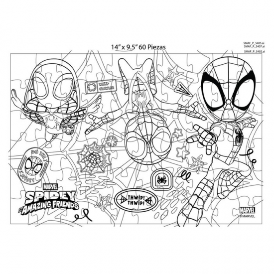 LUNA PUZZLE SPIDEY 60 TEM. 2 ΣΕ 1 ΣΕ ΜΕΤΑΛΛΙΚΗ ΜΠΑΛΑ 35,5Χ24ΕΚ 508688 LUNA PUZZLE SPIDEY 60 TEM. 2 ΣΕ 1 ΣΕ ΜΕΤΑΛΛΙΚΗ ΜΠΑΛΑ 35,5Χ24ΕΚ 508688