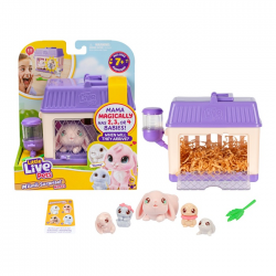 GIOCHI PREZIOSI LITTLE LIVE PETS MAMA SURPRISE MINIS ΜΑΜΑ ΧΑΜΣΤΕΡ ΜΩΒ ΣΠΙΤΑΚΙΑ LP304000