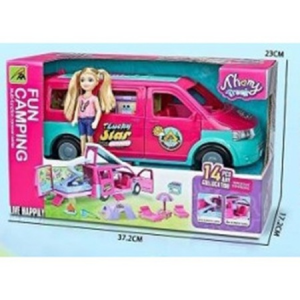 MARTIN TOYS ΚΟΥΚΛΑ ΜΕ ΒΑΝΑΚΙ ΚΑΙ ΕΞΟΠΛΙΣΜΟ ΓΙΑ CAMPING 9045-5