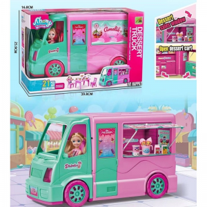 MARTIN TOYS ΚΟΥΚΛΑ ΜΕ ΤΡΟΧΟΣΠΙΤΟ 9045-10