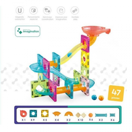 MARTIN TOYS ΠΑΙΧΝΙΔΙ ΜΕ ΜΑΓΝΗΤΙΚΑ ΤΟΥΒΛΑΚΙΑ 47 ΤΕΜ. CH1034 MARTIN TOYS ΠΑΙΧΝΙΔΙ ΜΕ ΜΑΓΝΗΤΙΚΑ ΤΟΥΒΛΑΚΙΑ 47 ΤΕΜ. CH1034