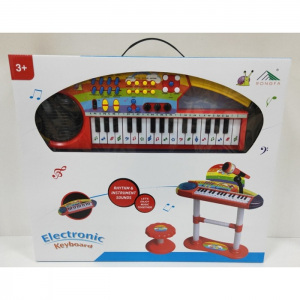 MARTIN TOYS ΑΡΜΟΝΙΟ ΜΠΑΤΑΡΙΑΣ ΜΕ ΦΩΤΑ, ΜΙΚΡΟΦΩΝΟ, ΜΟΥΣΙΚΗ ΚΑΙ ΣΚΑΜΠΟ 22057