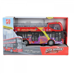 MARTIN TOYS ΛΕΩΦΟΡΕΙΟ "ATHENS TOURS" ΦΡΙΞΙΟΝ ΜΕ ΑΝΟΙΓΟΜΕΝΕΣ ΠΟΡΤΕΣ ΦΩΤΑ ΚΑΙ ΗΧΟΥΣ RJ5505A