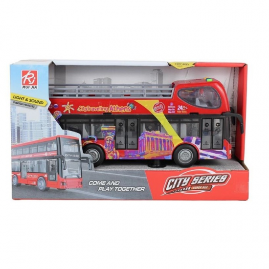 MARTIN TOYS ΛΕΩΦΟΡΕΙΟ "ATHENS TOURS" ΦΡΙΞΙΟΝ ΜΕ ΑΝΟΙΓΟΜΕΝΕΣ ΠΟΡΤΕΣ ΦΩΤΑ ΚΑΙ ΗΧΟΥΣ RJ5505A MARTIN TOYS ΛΕΩΦΟΡΕΙΟ "ATHENS TOURS" ΦΡΙΞΙΟΝ ΜΕ ΑΝΟΙΓΟΜΕΝΕΣ ΠΟΡΤΕΣ ΦΩΤΑ ΚΑΙ ΗΧΟΥΣ RJ5505A
