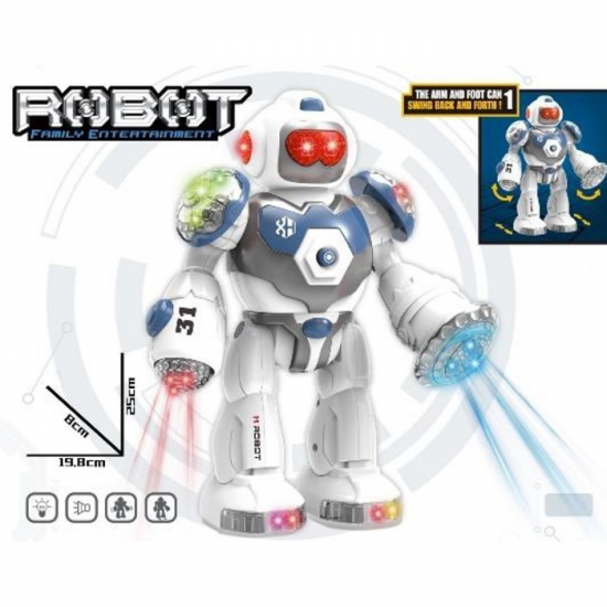 MARTIN TOYS ΡΟΜΠΟΤ ΜΠΑΤΑΡΙΑΣ ΜΕ ΦΩΤΑ ΗΧΟΥΣ ΚΑΙ ΚΙΝΗΣΗ 8832 MARTIN TOYS ΡΟΜΠΟΤ ΜΠΑΤΑΡΙΑΣ ΜΕ ΦΩΤΑ ΗΧΟΥΣ ΚΑΙ ΚΙΝΗΣΗ 8832