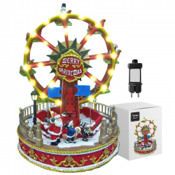 ΧΡΙΣΤΟΥΓΕΝΝΙΑΤΙΚΗ ΠΑΡΑΣΤΑΣΗ ΡΟΔΑ ΛΟΥΝΑ ΠΑΡΚ 30Χ22,5Χ22,5ΕΚ.