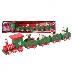 ΧΡΙΣΤΟΥΓΕΝΝΙΑΤΙΚΟ ΞΥΛΙΝΟ ΤΡΕΝΑΚΙ 25Χ5,5CM 93-3590