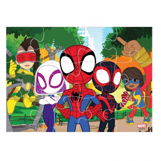 LUNA PUZZLE 4 ΣΕ 1 SPIDEY AND HIS AMAZING FRIENDS 12/15/20/24 ΤΕΜ. 28Χ6Χ27,5ΕΚ. 508708