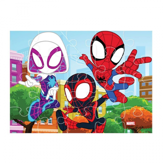 LUNA PUZZLE 4 ΣΕ 1 SPIDEY AND HIS AMAZING FRIENDS 12/15/20/24 ΤΕΜ. 28Χ6Χ27,5ΕΚ. 508708