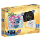LUNA PUZZLE ΧΡΩΜΑΤΙΣΜΟΥ 2 ΟΨΕΩΝ DISNEY STITCH GLOW IN THE DARK 100ΤΕΜ. 48Χ34ΕΚ. 565647
