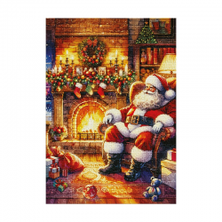 INTERDRUK PUZZLE 500 ΤΕΜ. XMAS SANTA'S HOUSE 376220