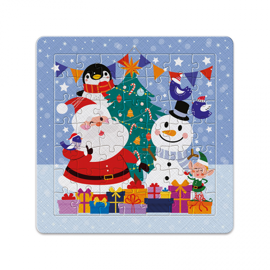 INTERDRUK PUZZLE 49 ΤΕΜ. XMAS FRAME CHRISTMAS TREE 376312
