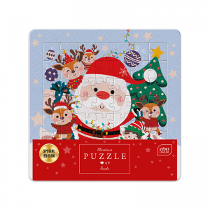INTERDRUK PUZZLE 49 ΤΕΜ. XMAS FRAME SANTA 376305