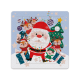 INTERDRUK PUZZLE 49 ΤΕΜ. XMAS FRAME SANTA 376305