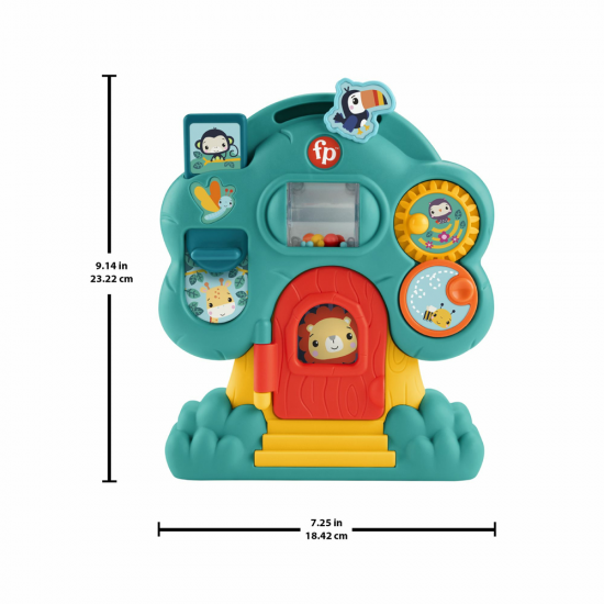 FISHER PRICE ANIMAL FRIENDS ΔΕΝΤΡΟΣΠΙΤΟ ΑΝΑΚΑΛΥΨΗΣ HXK32 / HXK34