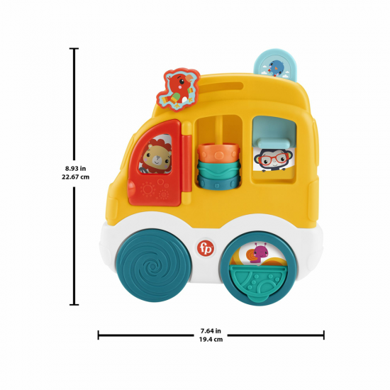 FISHER PRICE ANIMAL FRIENDS ΑΥΤΟΚΙΝΗΤΟ ΑΝΑΚΑΛΥΨΗΣ HXK32 / HXK33