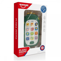 MARTIN TOYS ΤΗΛΕΦΩΝΑΚΙ ΠΡΑΣΙΝΟ ΜΠΕΜΠΕ ΣΕ ΣΧΗΜΑ ΖΩΑΚΙ ΜΕ ΗΧΟΥΣ 19X12ΕΚ. HE0536