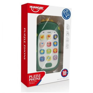 MARTIN TOYS ΤΗΛΕΦΩΝΑΚΙ ΠΡΑΣΙΝΟ ΜΠΕΜΠΕ ΣΕ ΣΧΗΜΑ ΖΩΑΚΙ ΜΕ ΗΧΟΥΣ 19X12ΕΚ. HE0536