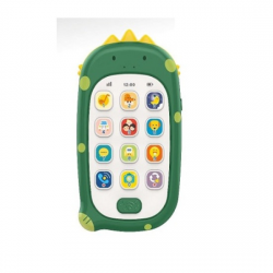 MARTIN TOYS ΤΗΛΕΦΩΝΑΚΙ ΠΡΑΣΙΝΟ ΜΠΕΜΠΕ ΣΕ ΣΧΗΜΑ ΖΩΑΚΙ ΜΕ ΗΧΟΥΣ 19X12ΕΚ. HE0536