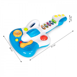 MARTIN TOYS ΚΙΘΑΡΑ ΜΠΕΜΠΕ ΜΕ ΜΟΥΣΙΚΗ ΚΑΙ ΦΩΣ HE0503