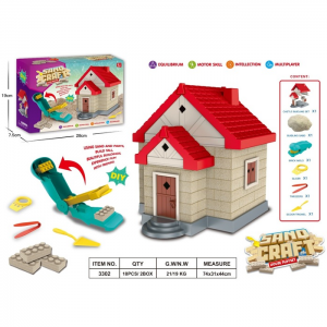 MARTIN TOYS ΜΑΓΙΚΗ ΑΜΜΟΣ ΜΕ ΚΑΛΟΥΠΙΑ ΚΑΙ ΕΡΓΑΛΕΙΑ ΓΙΑ ΚΑΤΑΣΚΕΥΗ ΣΠΙΤΙΟΥ 3302