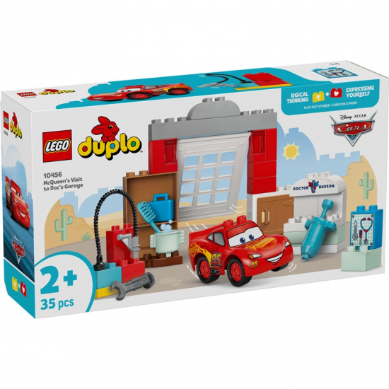LEGO DUPLO MCQUEEN'S VISIT TO DOC'S GARAGE 10456