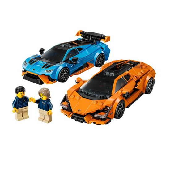 LEGO SPEED CHAMPIONS LAMBORGHINI REVUELTO AND HURACAN 77238