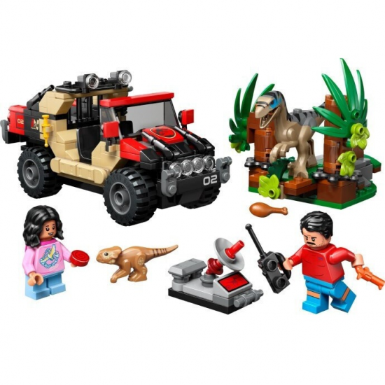 LEGO JURASSIC WORLD RAPTOR OFF-ROAD ESCAPE 76972