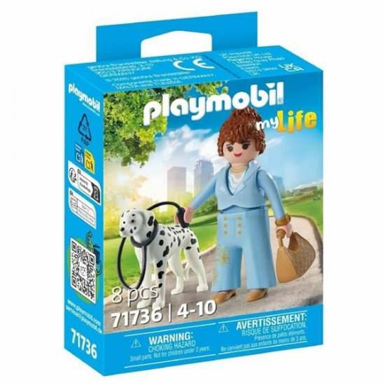 PLAYMOBIL MY LIFE ΚΟΠΕΛΑ ΜΕ ΣΚΥΛΑΚΙ ΔΑΛΜΑΤΙΑΣ 71736